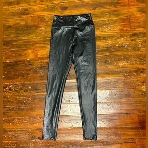 Pleather leggings!